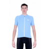 Cycling Jersey Short Sleeves Uni Dark Light Blue