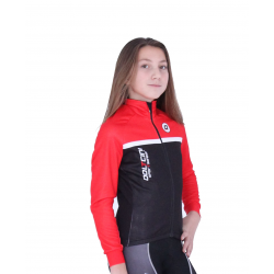 Cycling Kids Jacket classic Red - TOLEDO