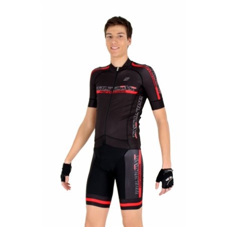 Cycling Jersey short sleeves -PRO Red - PROFESSIONAL