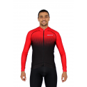 Cycling Jersey Long Sleeves PRO red - SELERO