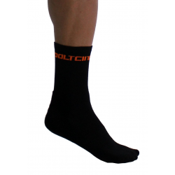 Socks High Winter GANNON  black-fluo orange