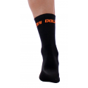 Socks High Winter GANNON black-fluo orange