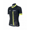 Cycling Jersey Short Sleeves PRO KIDS fluo yellow - CUBO