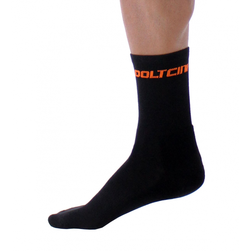 Socks High Summer Black-Orange