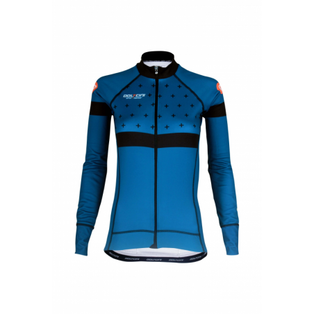 Cycling Jersey Long Sleeves BLUE - BAKIO
