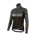 Cycling Jacket Winter PRO BLACK/RED - VINTAGE