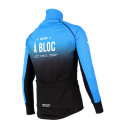 Cycling Jacket Winter PRO BLACK/BLUE - A BLOC