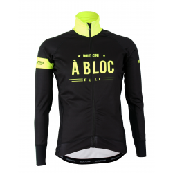 Cyclisme à Veste Winter PRO BLACK/FLUO YELLOW - A BLOC