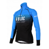 Cycling Jacket Winter PRO BLACK/BLUE - A BLOC KIDS