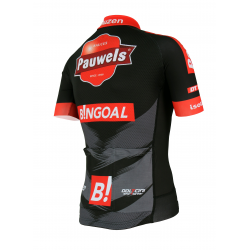 Cyclisme à manches courtes jersey PRO - PAUWELS BINGOAL 2021