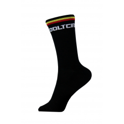Socks High Summer- Black / Belg. champion