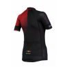 Cycling Jersey Short Sleeves PRO Bordeaux - FORZA lady