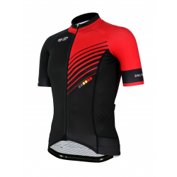 Cycling Jersey Short sleeves PRO Red - FORZA KIDS