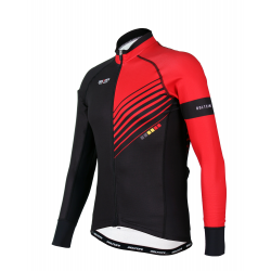 Cycling Jersey Long sleeves PRO Red - FORZA