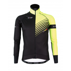Cycling Winter Jacket PRO Fluo yellow- FORZA