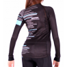 Cycling Jersey Long Sleeves TURQUOISE - GANNON
