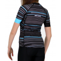 Cycling Jersey Short sleeves pro Turquoise - GANNON