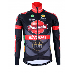 Cycling Winter Jacket PRO - PAUWELS BINGOAL 2022