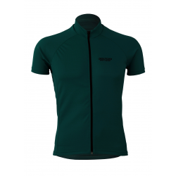 Cycling Jersey Short Sleeves Uni Dark Green