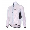 Cycling Rain Jacket white waterproof - Dry Storm
