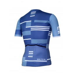Cyclisme à manches courtes jersey PRO BLUE - LINEA