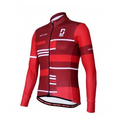 Cycling Jersey Long sleeves PRO RED - LINEA