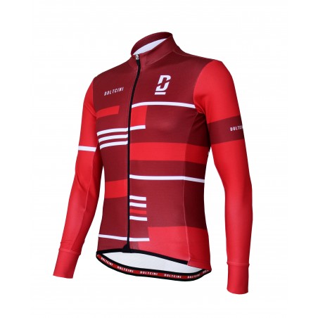 Cycling Jersey Long sleeves PRO RED - LINEA