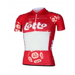 Cyclisme à manches courtes jersey LADY - PRO- Belgium tour RED
