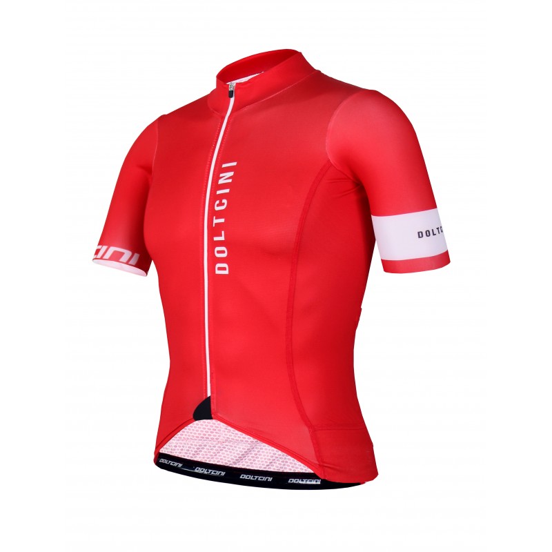 Cycling Jersey Short Sleeves PRO Uni Red