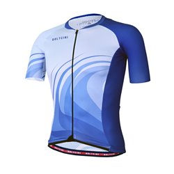 Cycling Jersey Short sleeves PRO BLUE - JUST RIDE