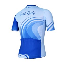 Cycling Jersey Short sleeves PRO BLUE - JUST RIDE