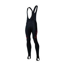 Cycling Bibtight winter PRO RED - JUST RIDE LADY