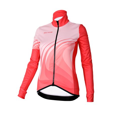 Cycling Winter Jacket PRO RED - JUST RIDE LADY