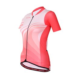 Cycling Jersey Short sleeves PRO RED - JUST RIDE LADY