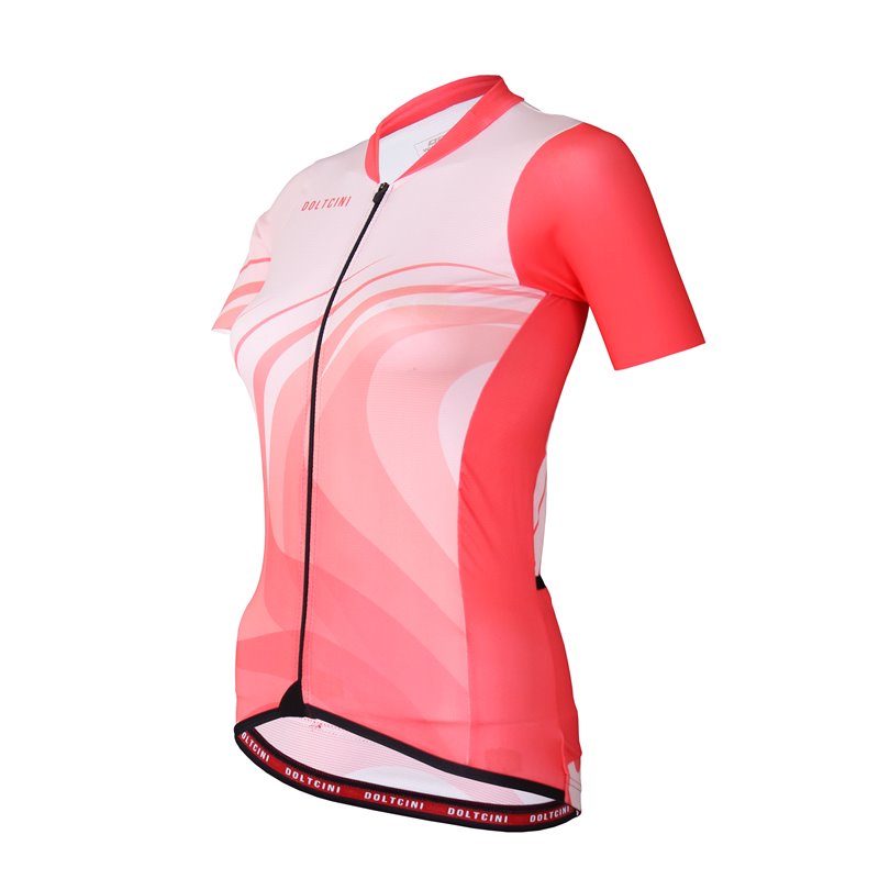 Cycling Jersey Short sleeves PRO RED - JUST RIDE LADY