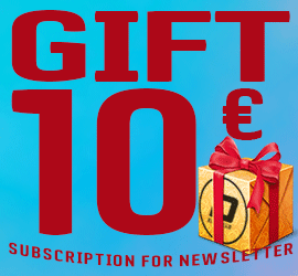 GET 10€ GIFT > from our newsletter >